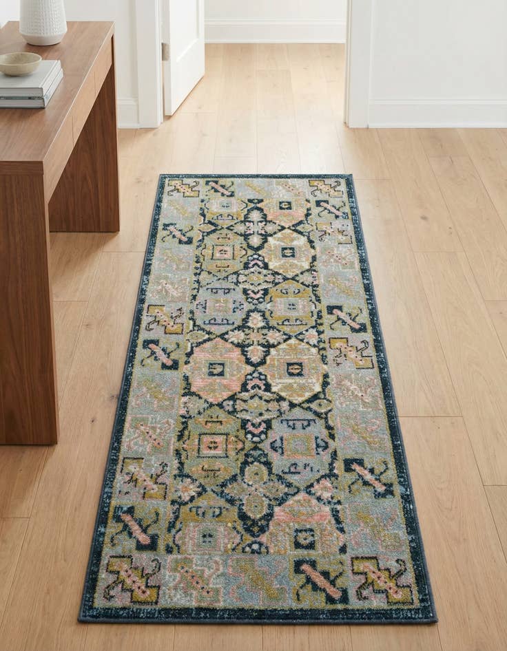 Detail image of 2' x 5' Kamala Washable Runner Rug