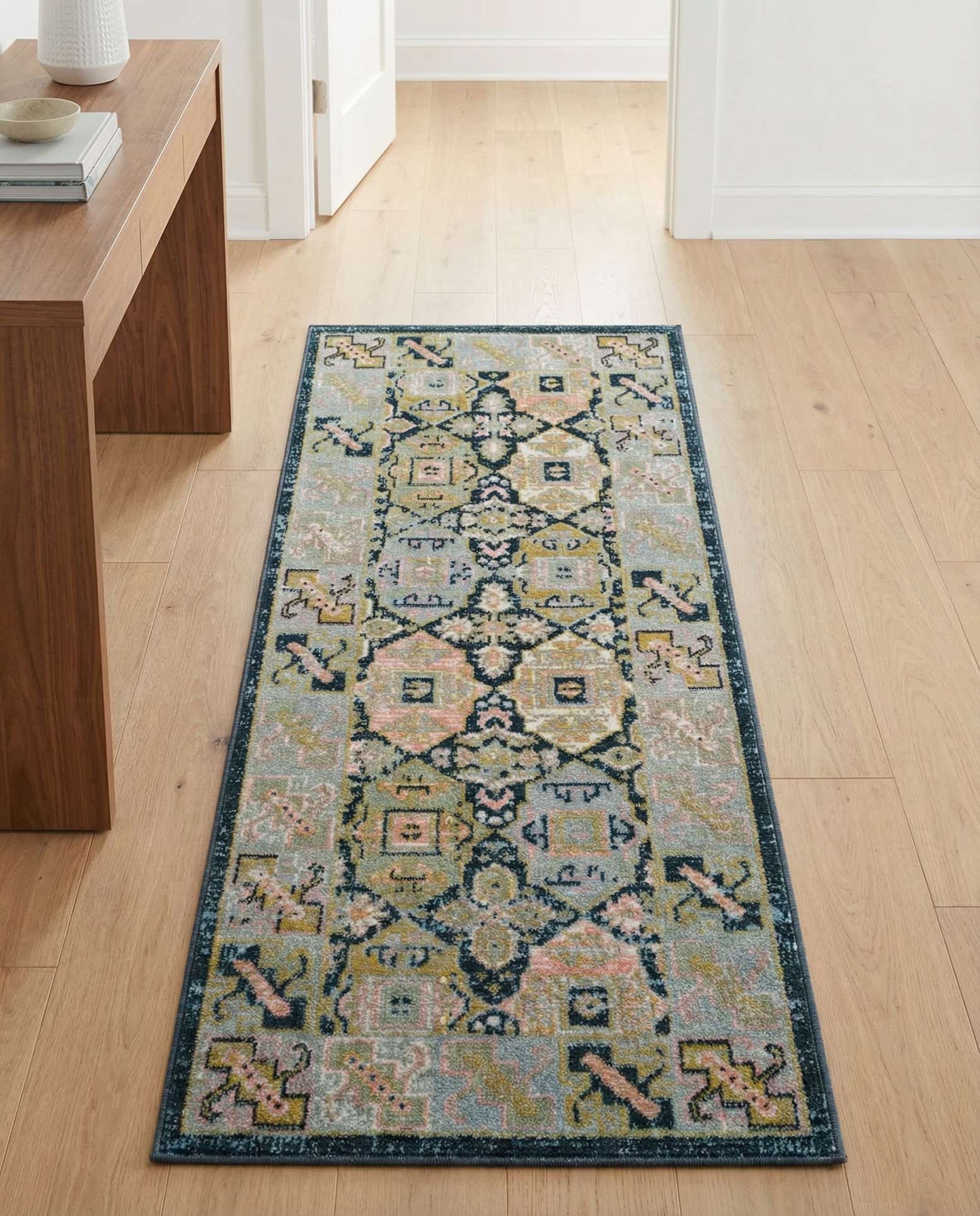 2' x 5' Kamala Washable Runner Rug
