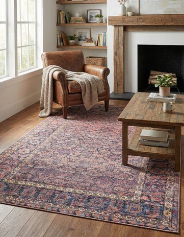 5' x 8' Washable Timeless Rug