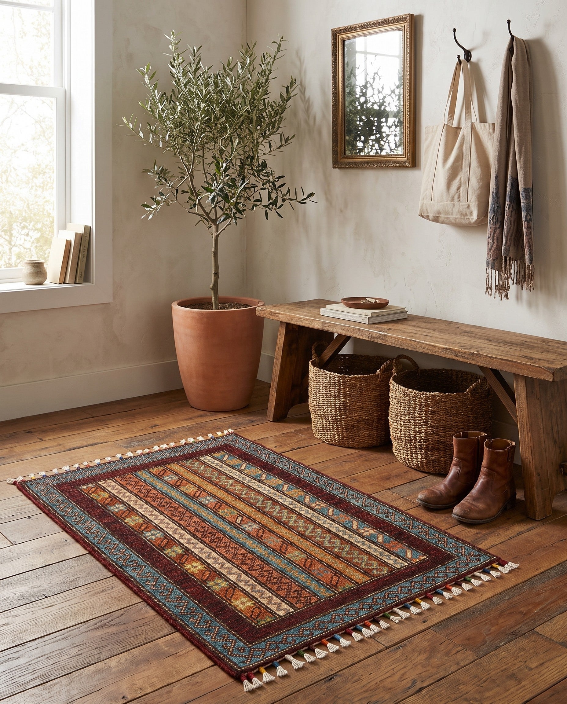 2' x 2' 10 Hand Knotted Ariana Ziegler Rug