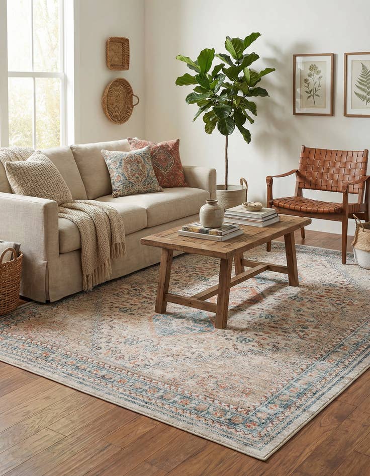 Detail image of 5' 3 x 8' Newport Rug