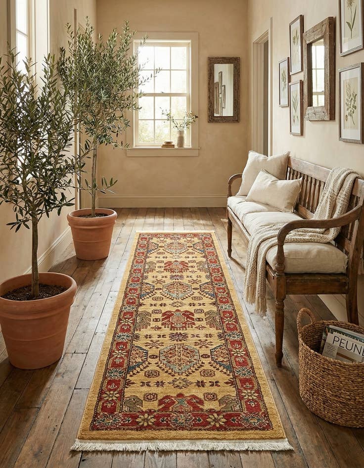 Detail image of 2' x 6' Sara Runner Rug