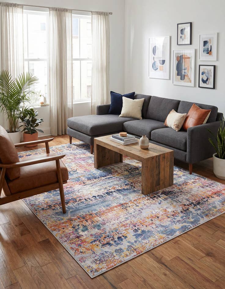 Detail image of 8' x 9' 10 Budapest Rug