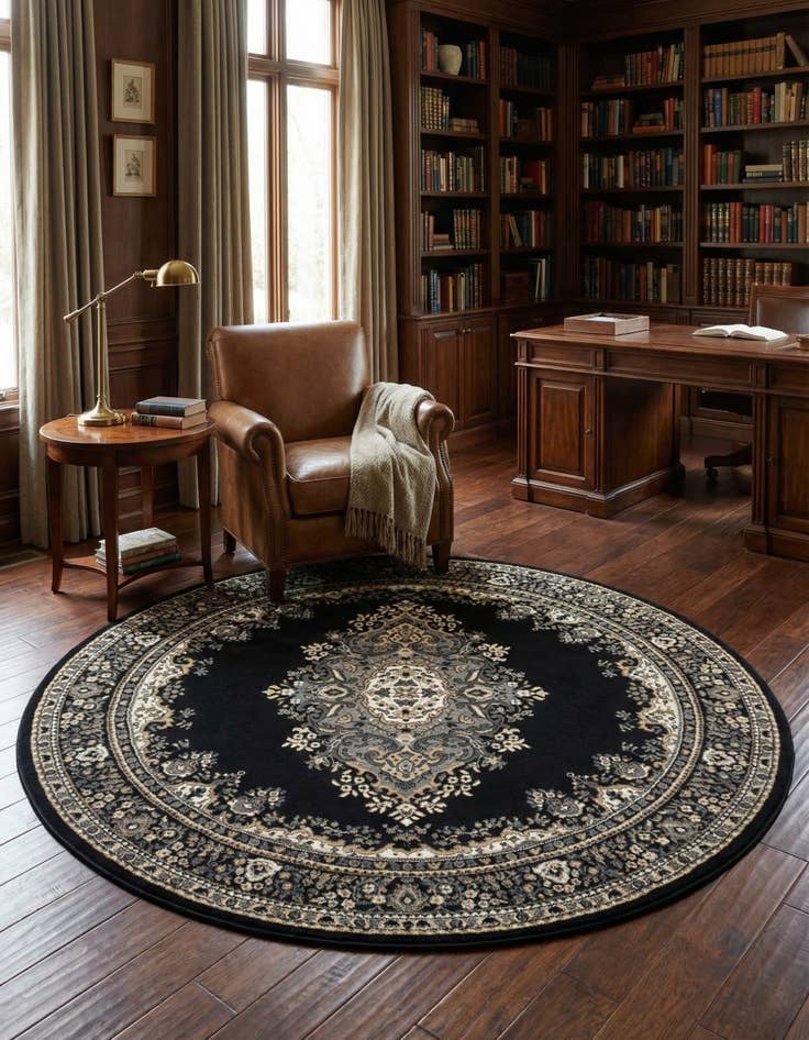 Detail image of 7' x 7' Amaya Round Rug