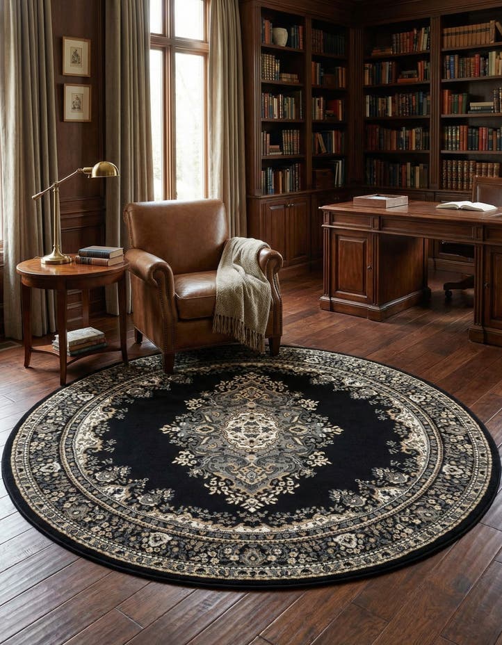 7' x 7' Amaya Round Rug