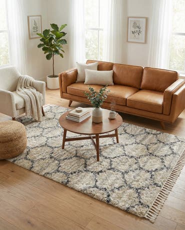  5' x 8' Athena Shag Rug