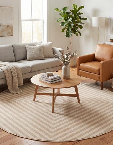 8' x 8' Contour Round Rug