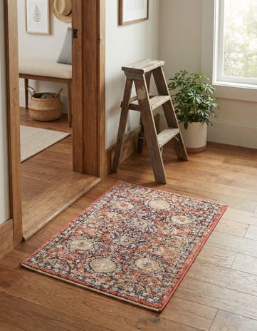 Brick Red Lola Rug