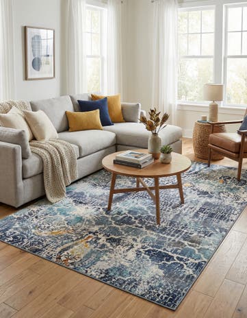 Blue Malibu Rug