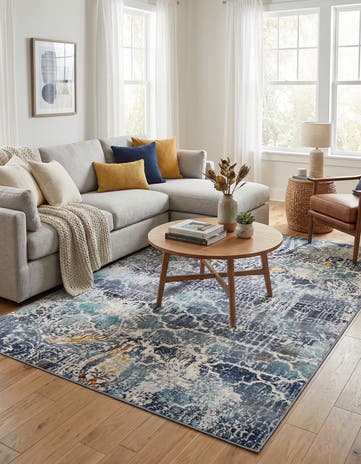 Blue Malibu Rug