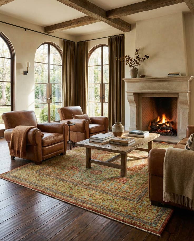 Detail image of 4' 11 x 6' 6 Amina Rug