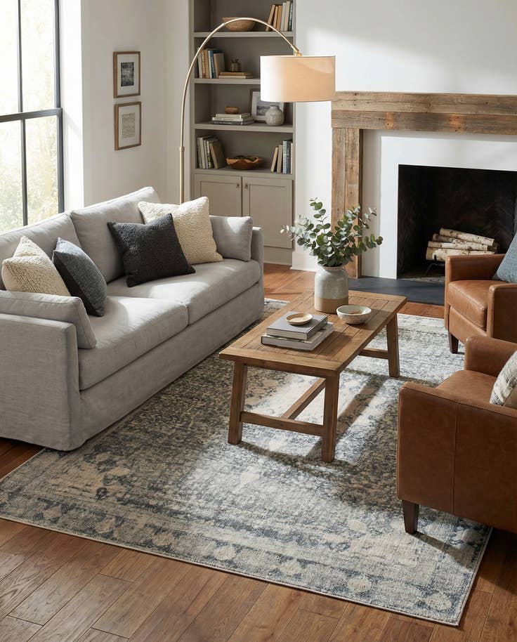 Detail image of 8' x 10' Oxfordshire Rug