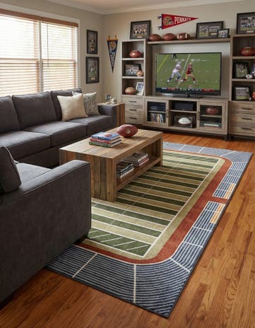7' x 10' Sports Washable Rug