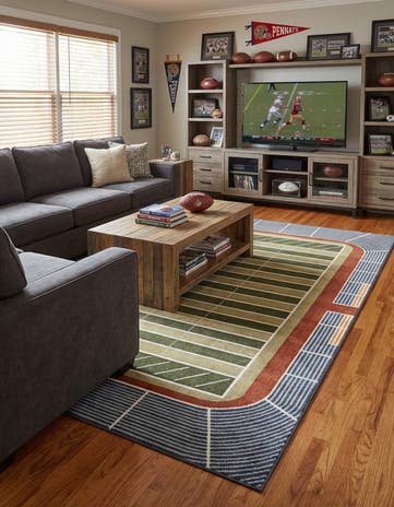 7' x 10' Sports Washable Rug