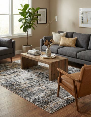 Beige Leipzig Rug