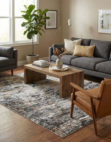 Beige Leipzig Rug