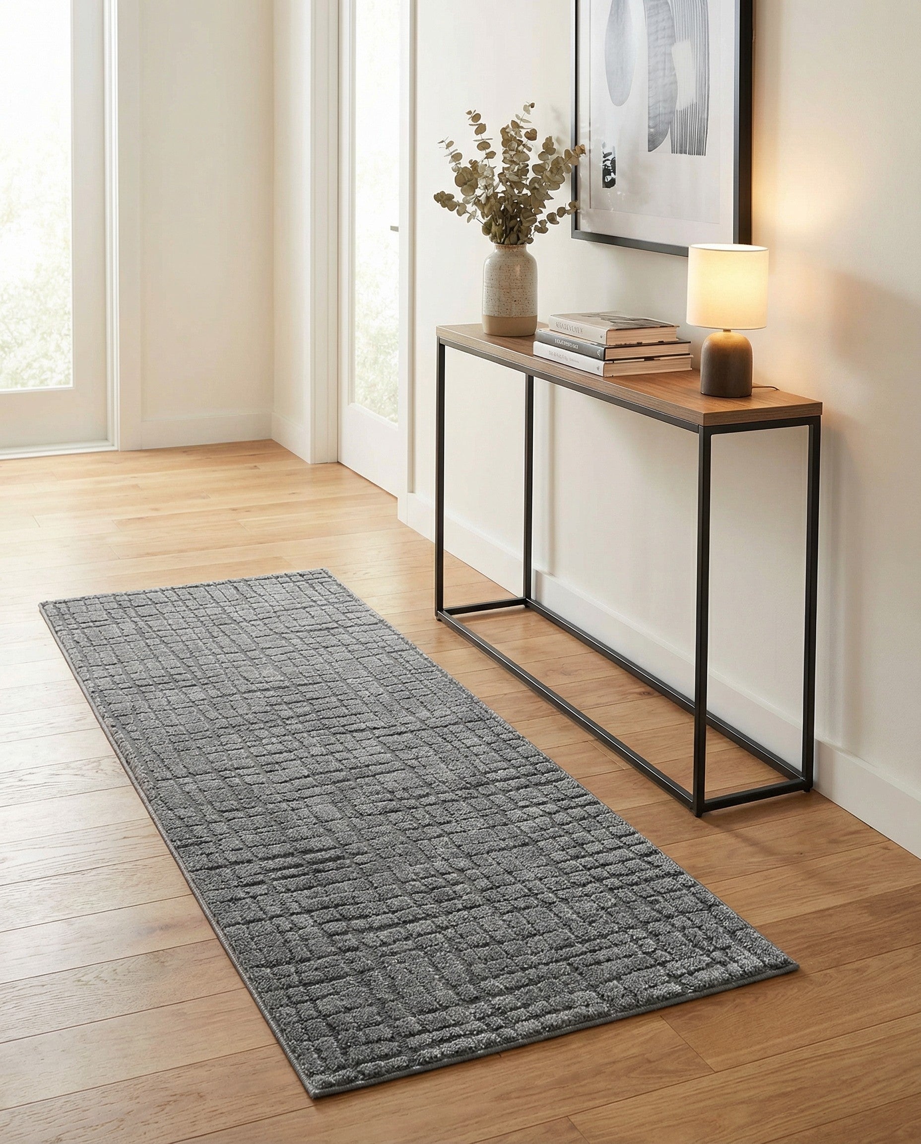 2' 2 x 6' Textura Designer Runner Rug