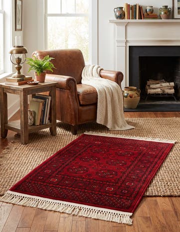 2' x 3' 1 Bokhara Rug