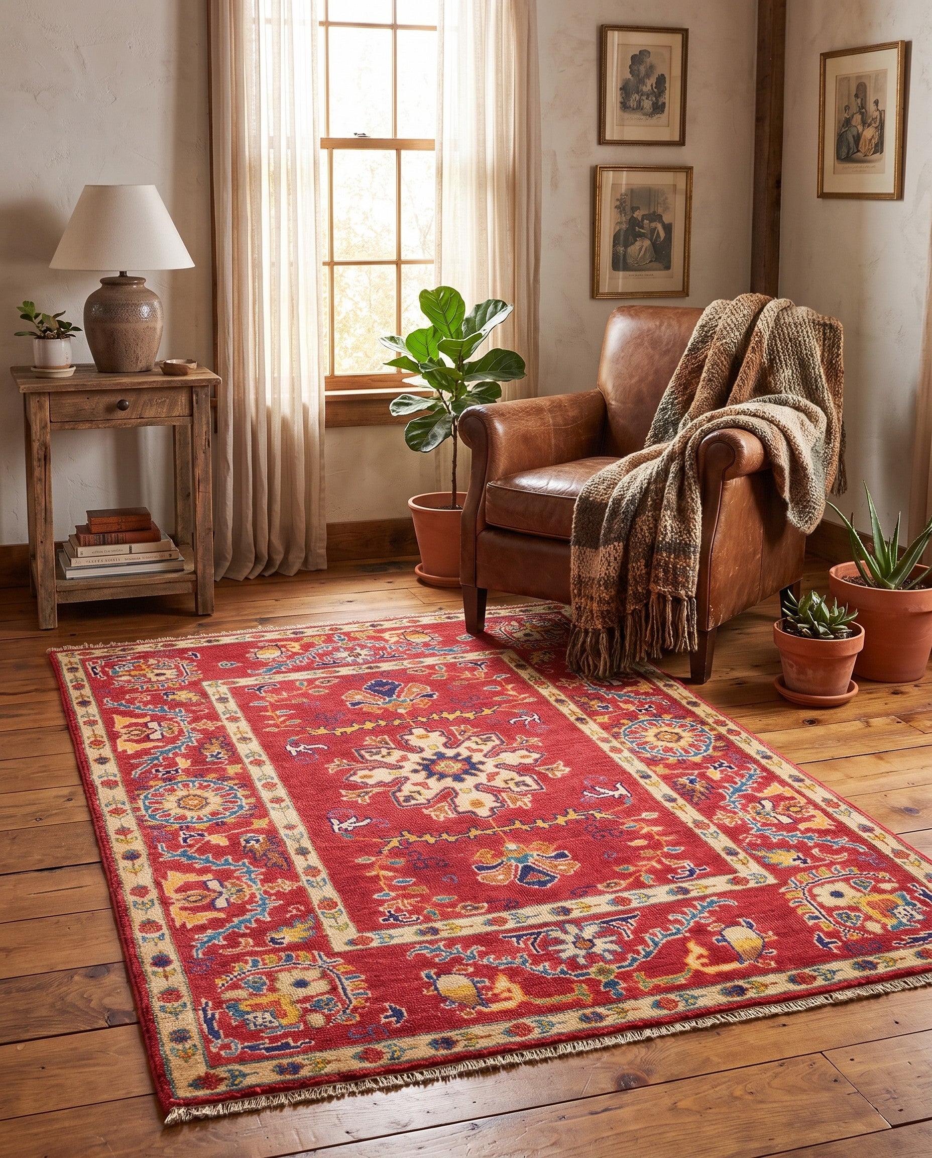 3' 1 x 4' 4 Hand Knotted Kazak Rug