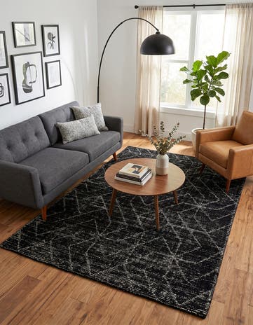 6' 1 x 9' WoolCraft Geometric Rug