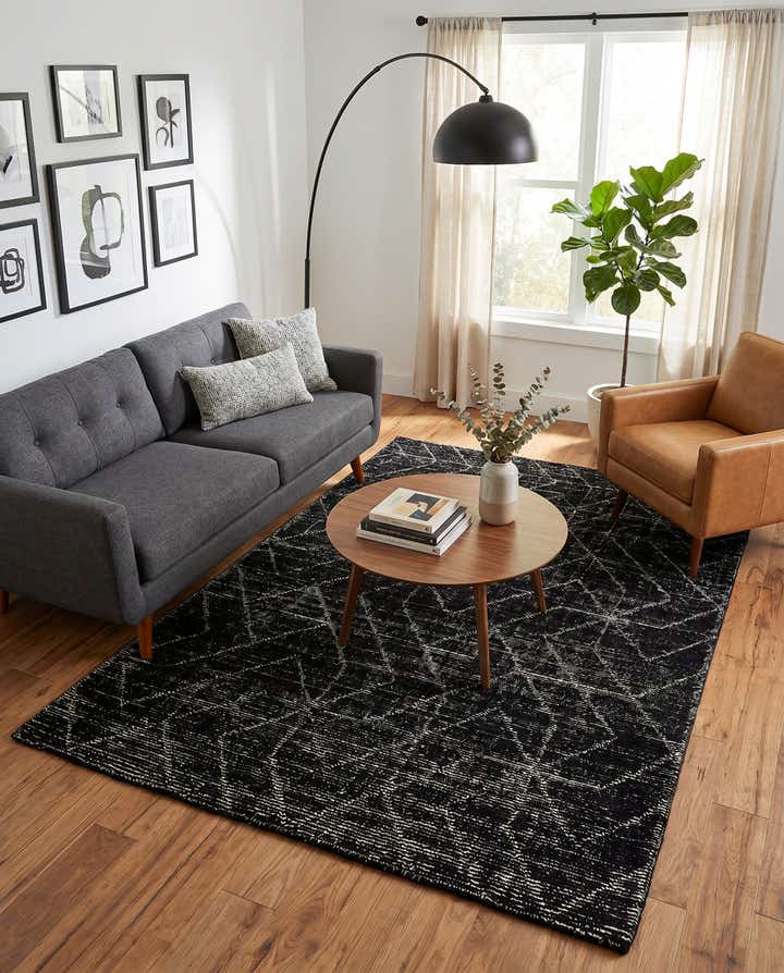 6' 1 x 9' WoolCraft Geometric Rug
