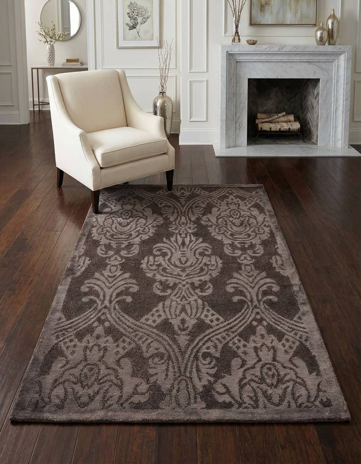 Detail image of 3' 1 x 4' 10 Hand Knotted Darya Wool Rug