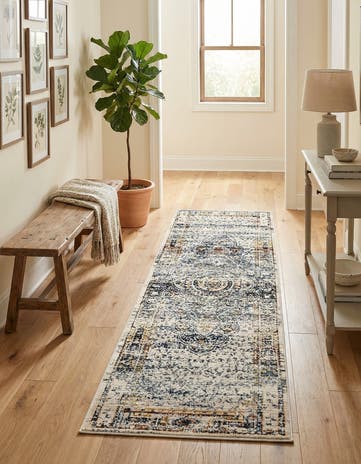 Gray Budapest Runner Rug