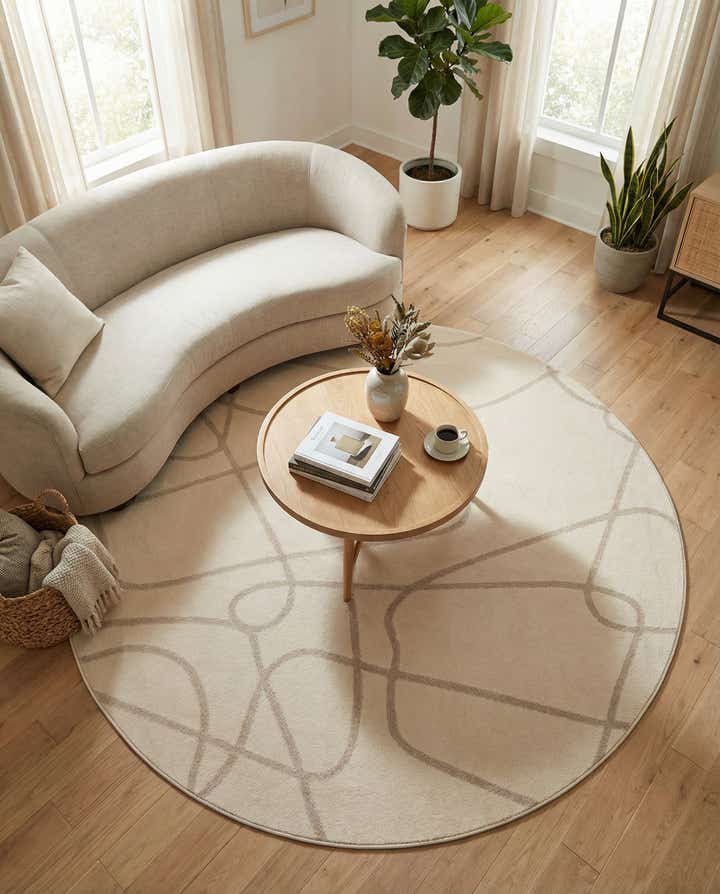8' x 8' Contour Round Rug