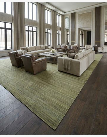 13' 1 x 18' 7 Hand Woven Kilim Afghan Wool Rug