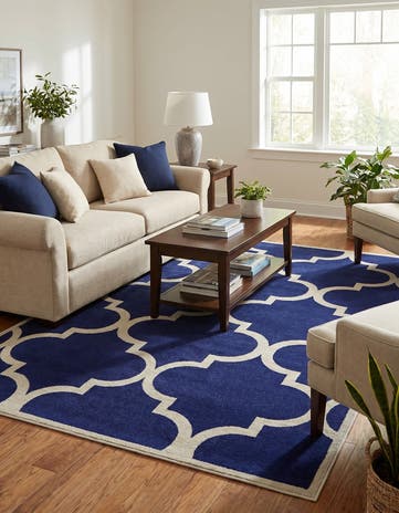 7' 10 x 11' Lattice Rug