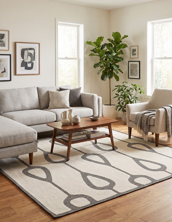 7' 10 x 7' 10 Prismatic Square Rug