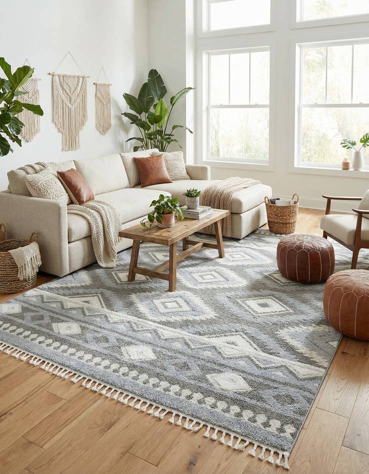 Detail image of 9' 6 x 14' 3 Boho Rug