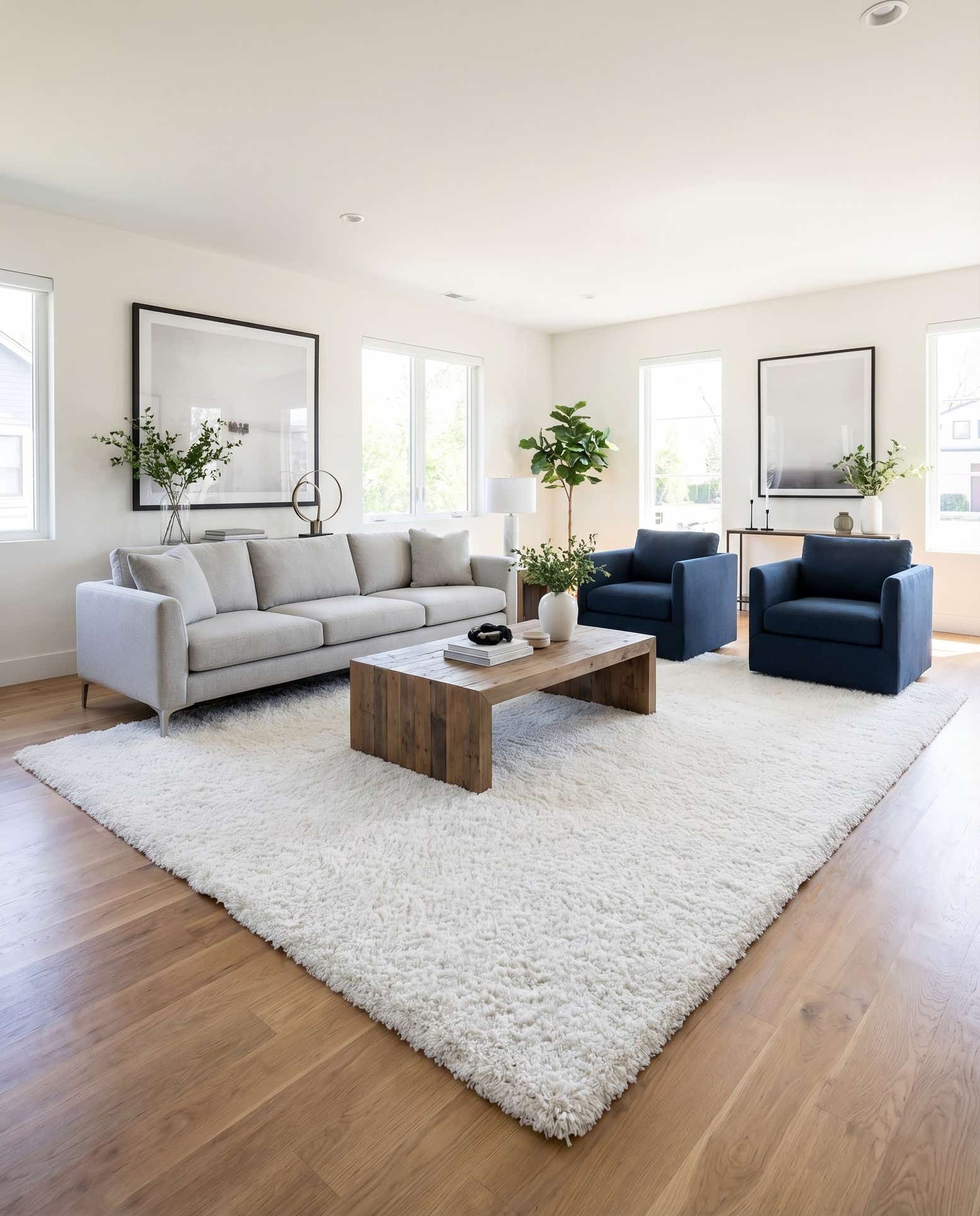 10' x 14' Zermatt Shag Rug