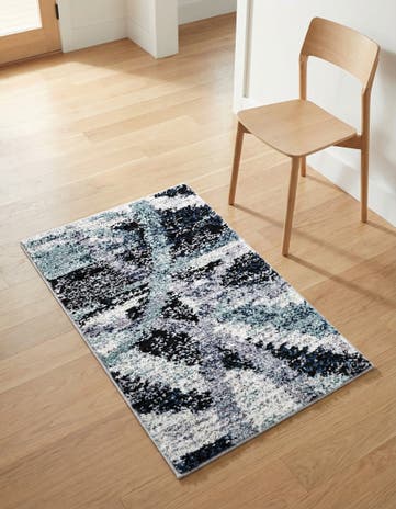 Gray and Ivory Tucson Rug