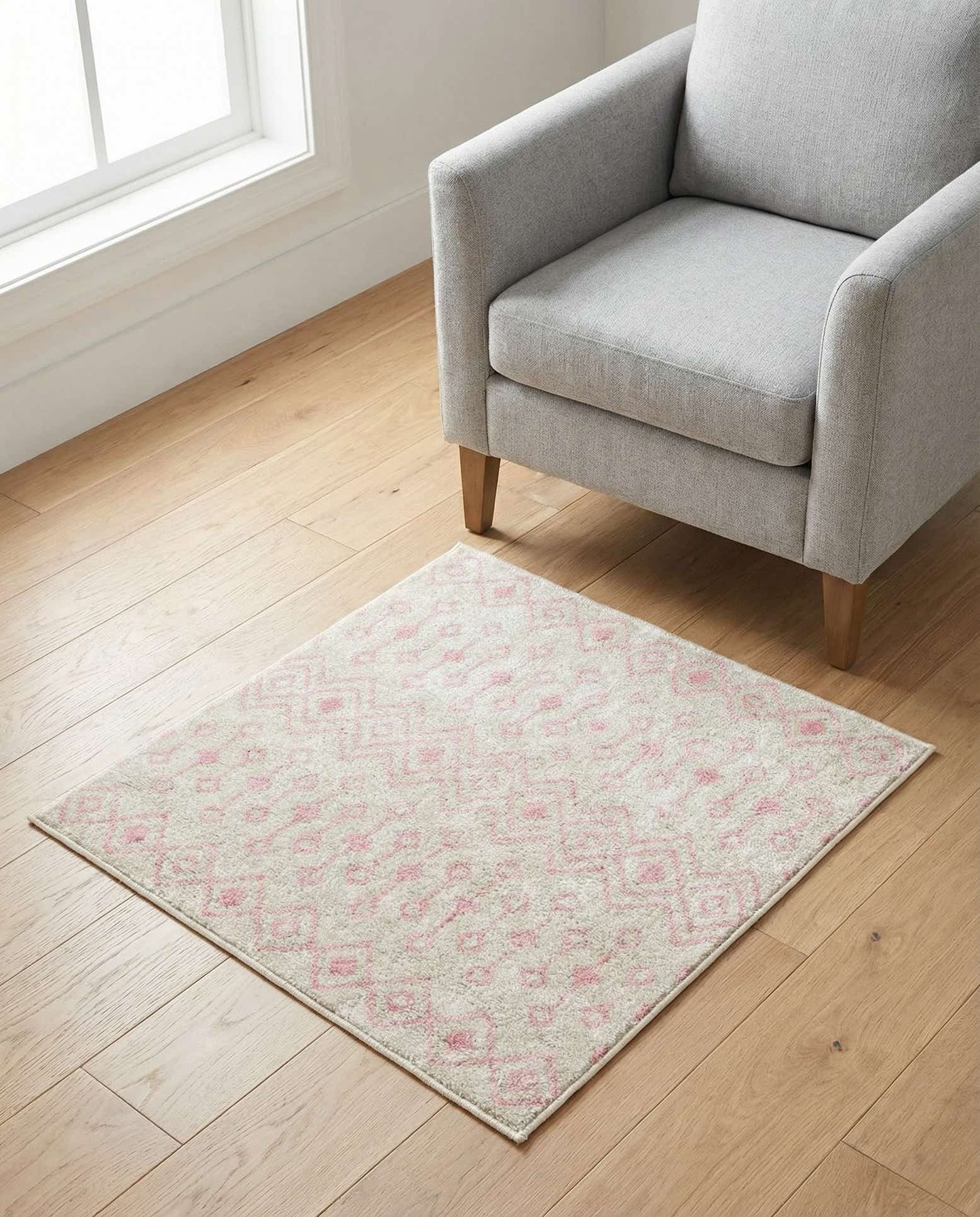 3' 3 x 3' 3 Moroccan Trellis Square Rug