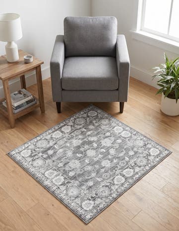 3' 3 x 3' 3 Boston Square Rug