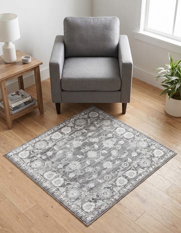 3' 3 x 3' 3 Boston Square Rug