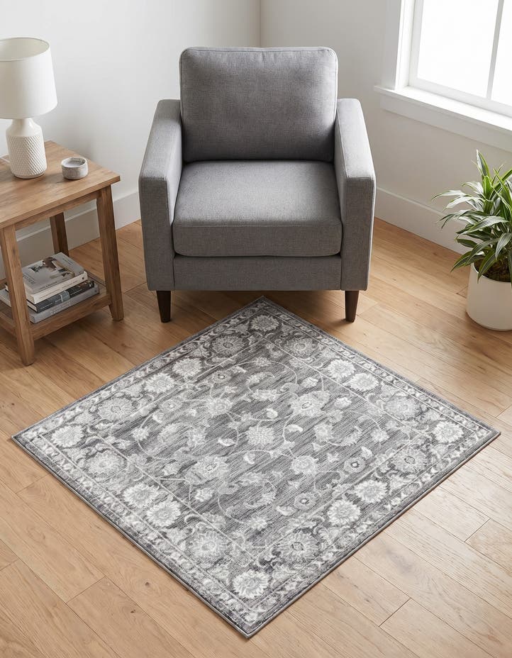 3' 3 x 3' 3 Boston Square Rug