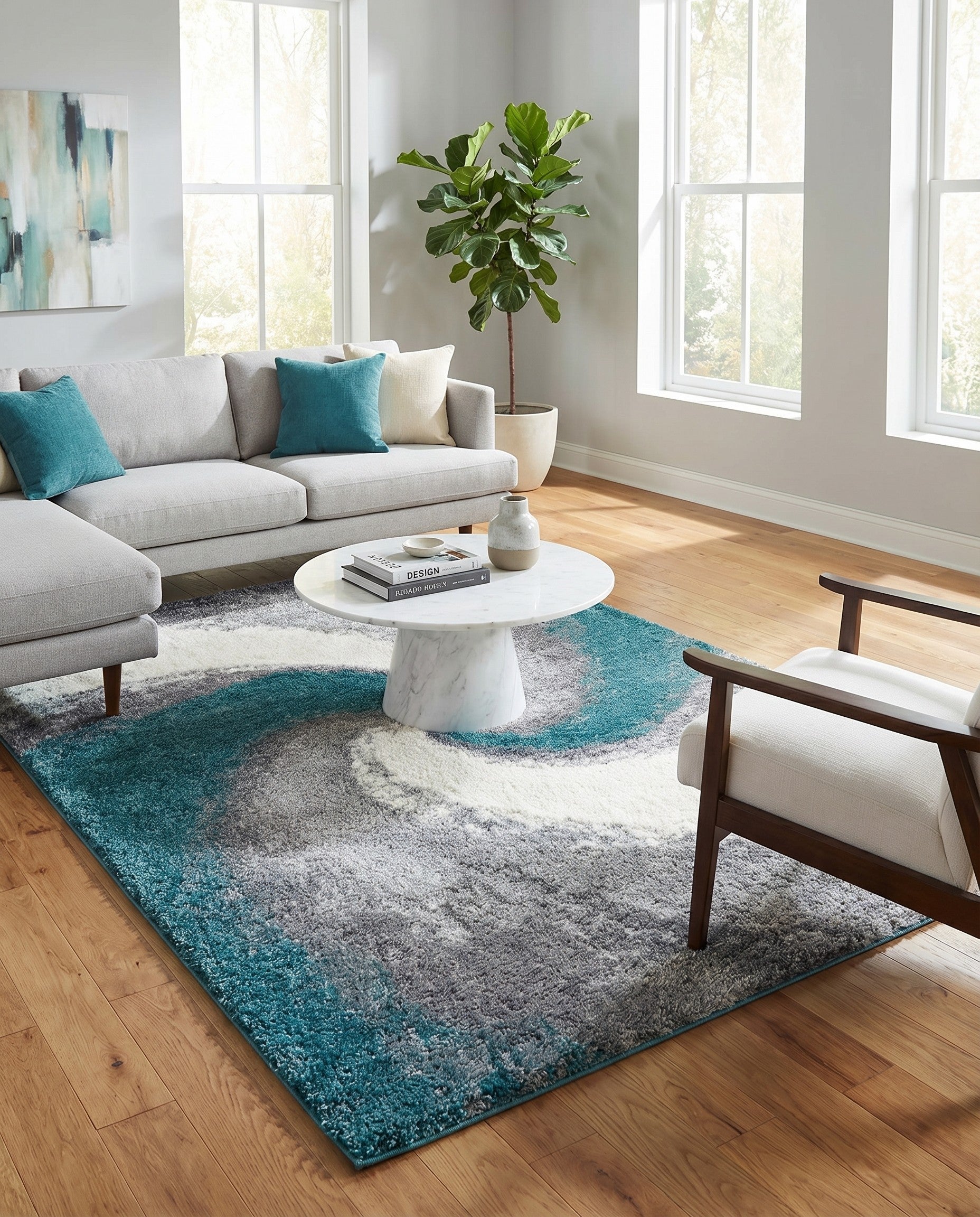 7' x 10' Soft Touch Shag Rug