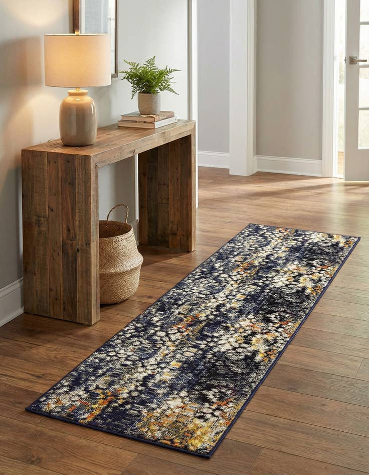 Detail image of 2' x 6' 9 Washable Arte Runner Rug