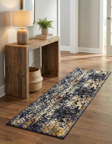 2' x 6' 9 Washable Carnevale Runner Rug