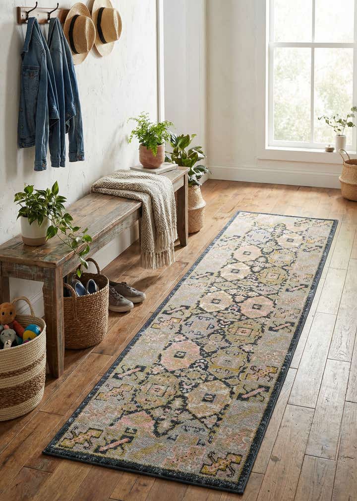 2' x 8' Kamala Washable Runner Rug