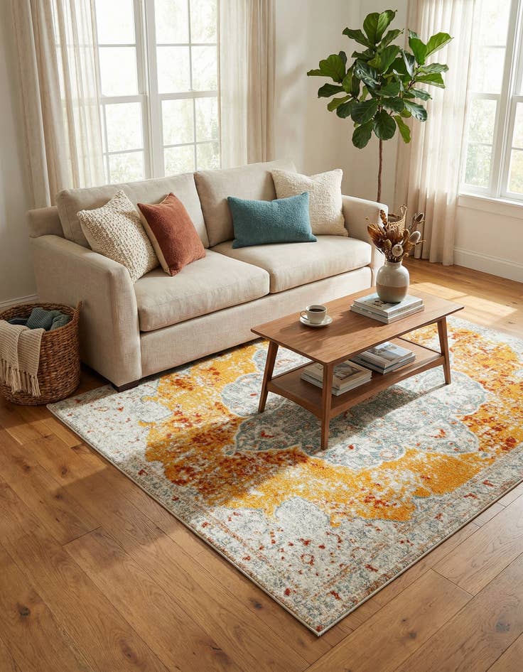 Detail image of 8' x 10' Venice Rug