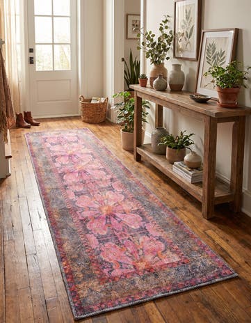 2' x 10' Washable Mangata Runner Rug