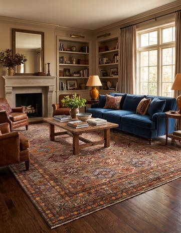 8' 6 x 11' 7 Hand Knotted Kazak Rug
