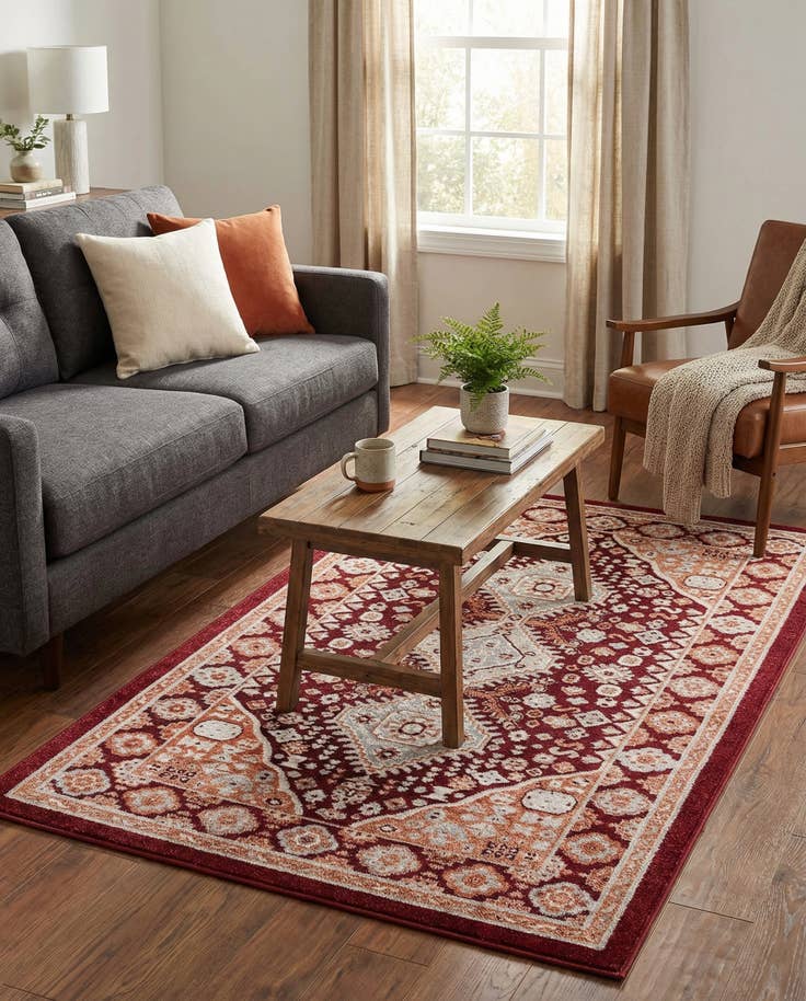 Detail image of 3' 3 x 5' 3 Kamala Washable Rug