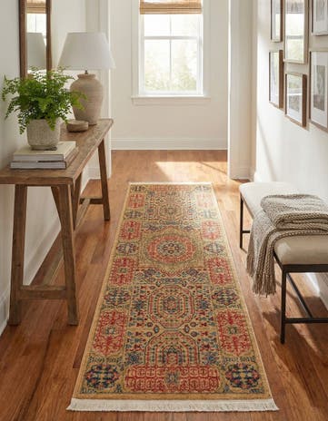 Beige Amina Runner Rug