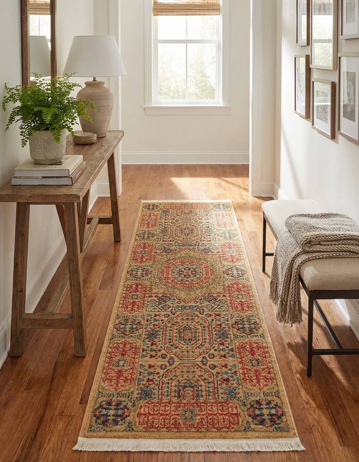 Detail image of 2' x 6' Amina Runner Rug