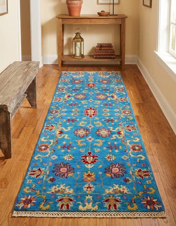 2' x 6' 6 Hand Knotted Kazak Runner Rug