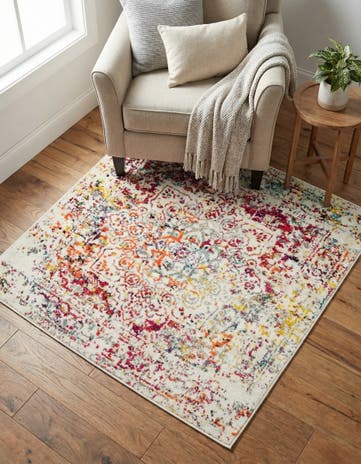 4' x 4' Arlington Square Rug